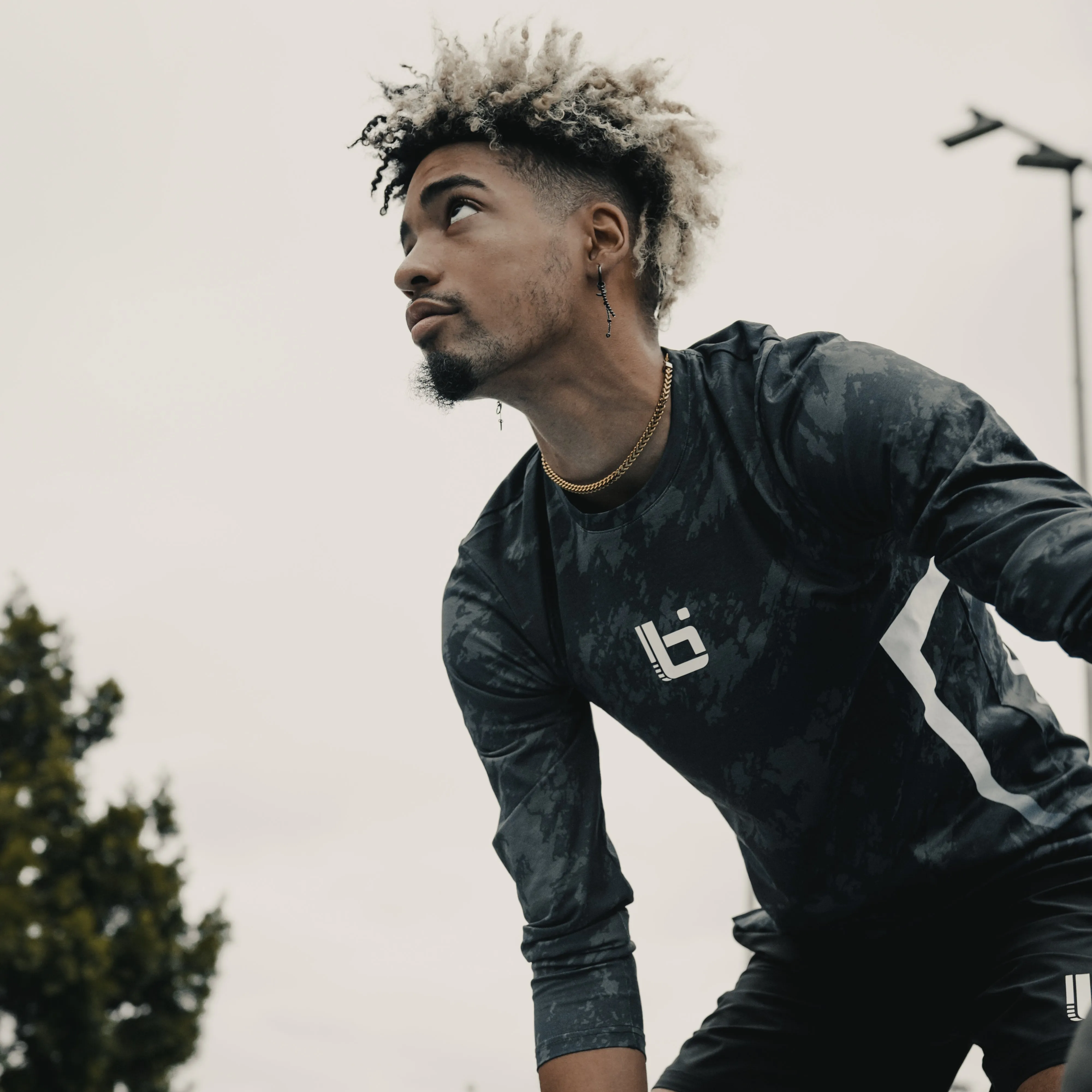 P1 Workout L/S Tee in Black Ballislife