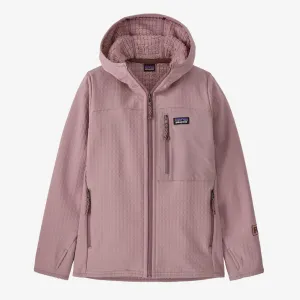 Patagonia Girl's R2 TechFace Hoody - Stormy Mauve