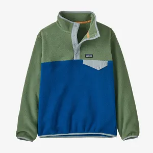 Patagonia Kids' Lightweight Synchilla Snap-T Fleece Pullover - Endless Blue