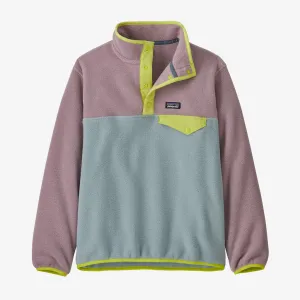 Patagonia Kids' Lightweight Synchilla Snap-T Fleece Pullover - Thermal Blue