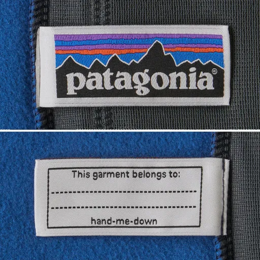 Patagonia Kids' Micro D Snap-T Fleece Jacket - Belay Blue