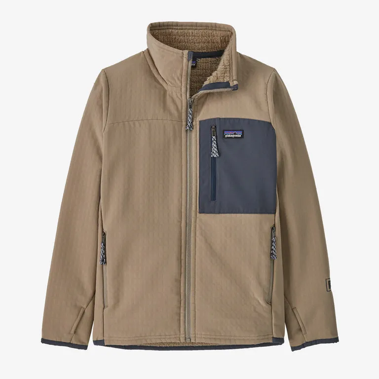 Patagonia Kids' R2 TechFace Jacket - Seabird Grey
