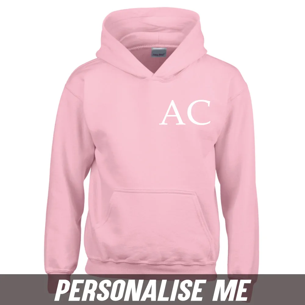 Personalised Initial Junior Hoodie 00 (MRK X)