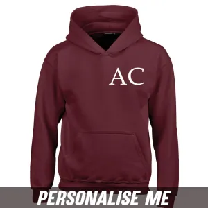 Personalised Initial Junior Hoodie 00 (MRK X)