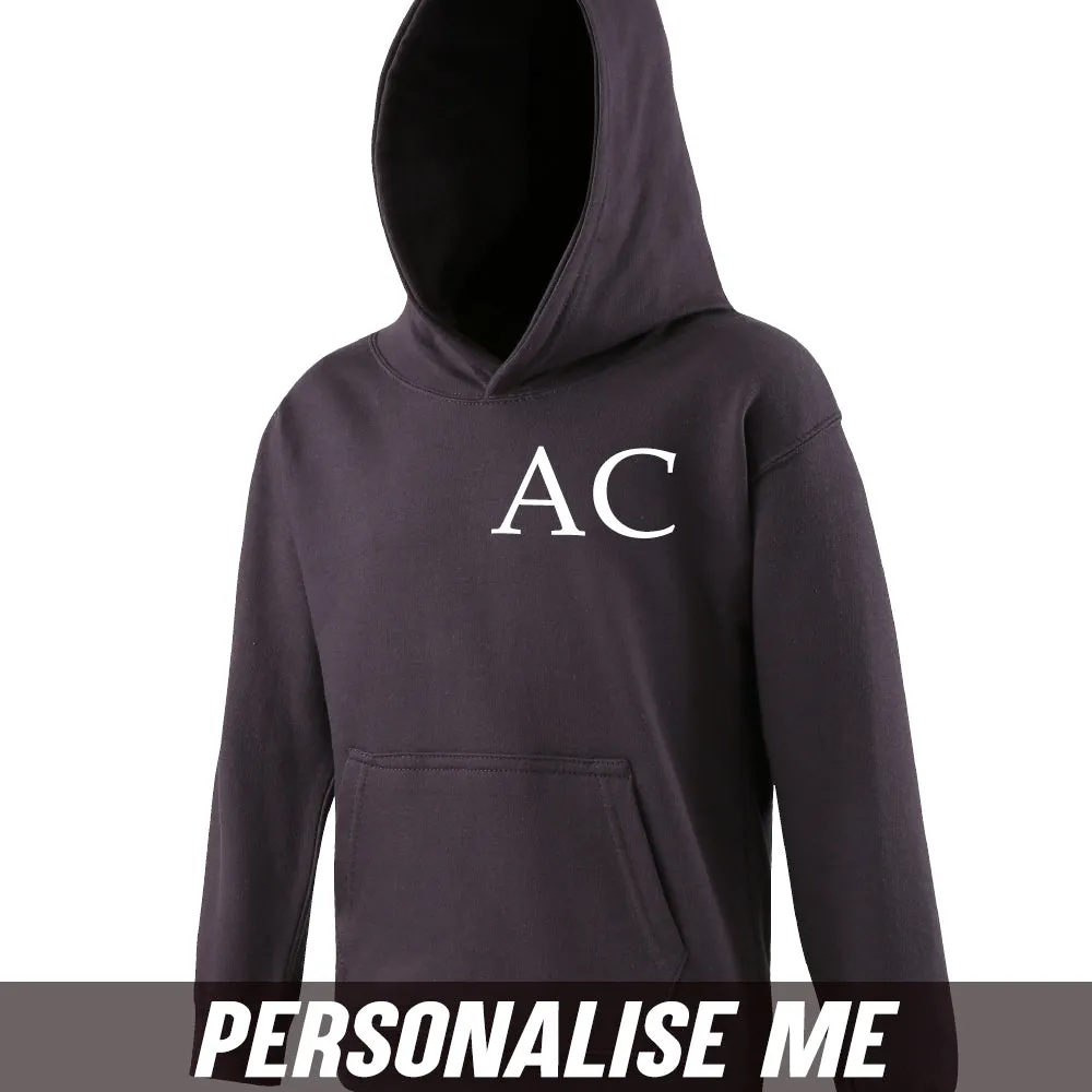 Personalised Initial Junior Hoodie 00 (MRK X)