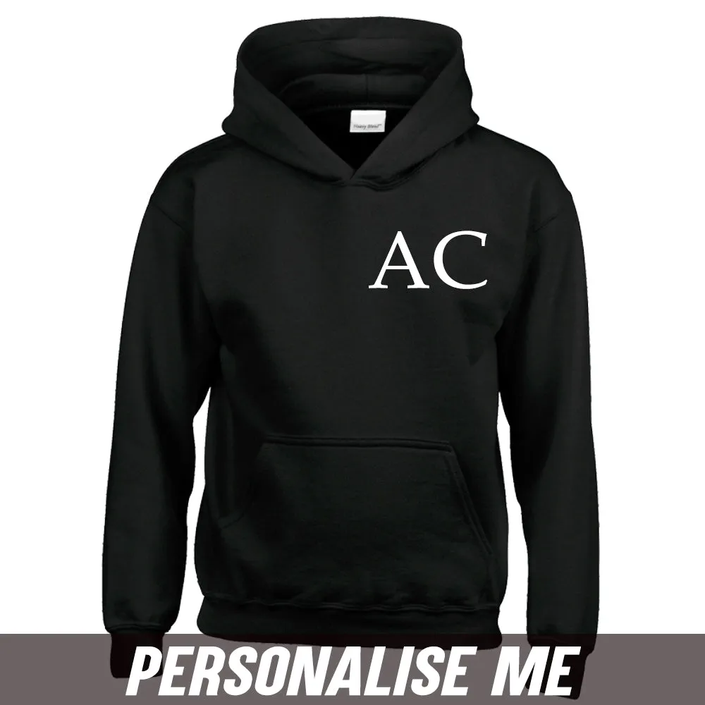 Personalised Initial Junior Hoodie 00 (MRK X)