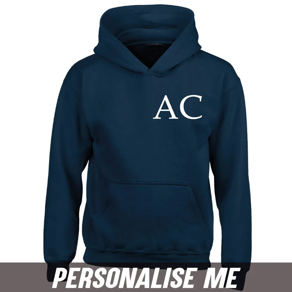 Personalised Initial Junior Hoodie 00 (MRK X)