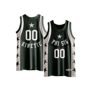 Phi Sigma Kappa - Star Studded Basketball Jersey