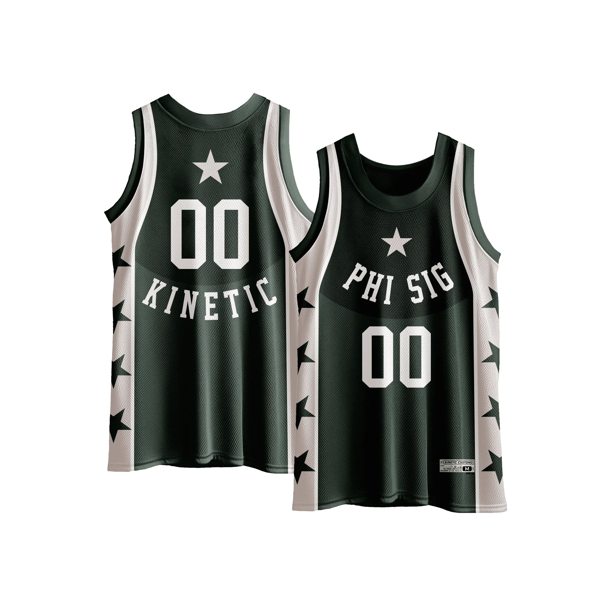 Phi Sigma Kappa - Star Studded Basketball Jersey