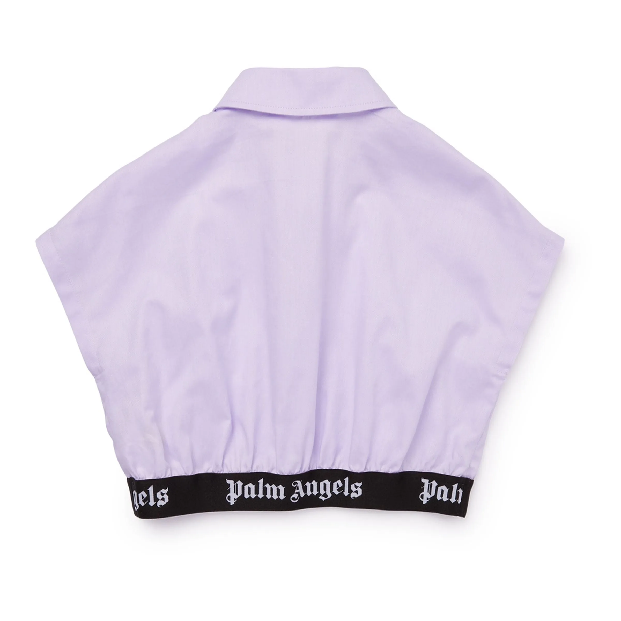 Pink Oxford Sleeveless Shirt