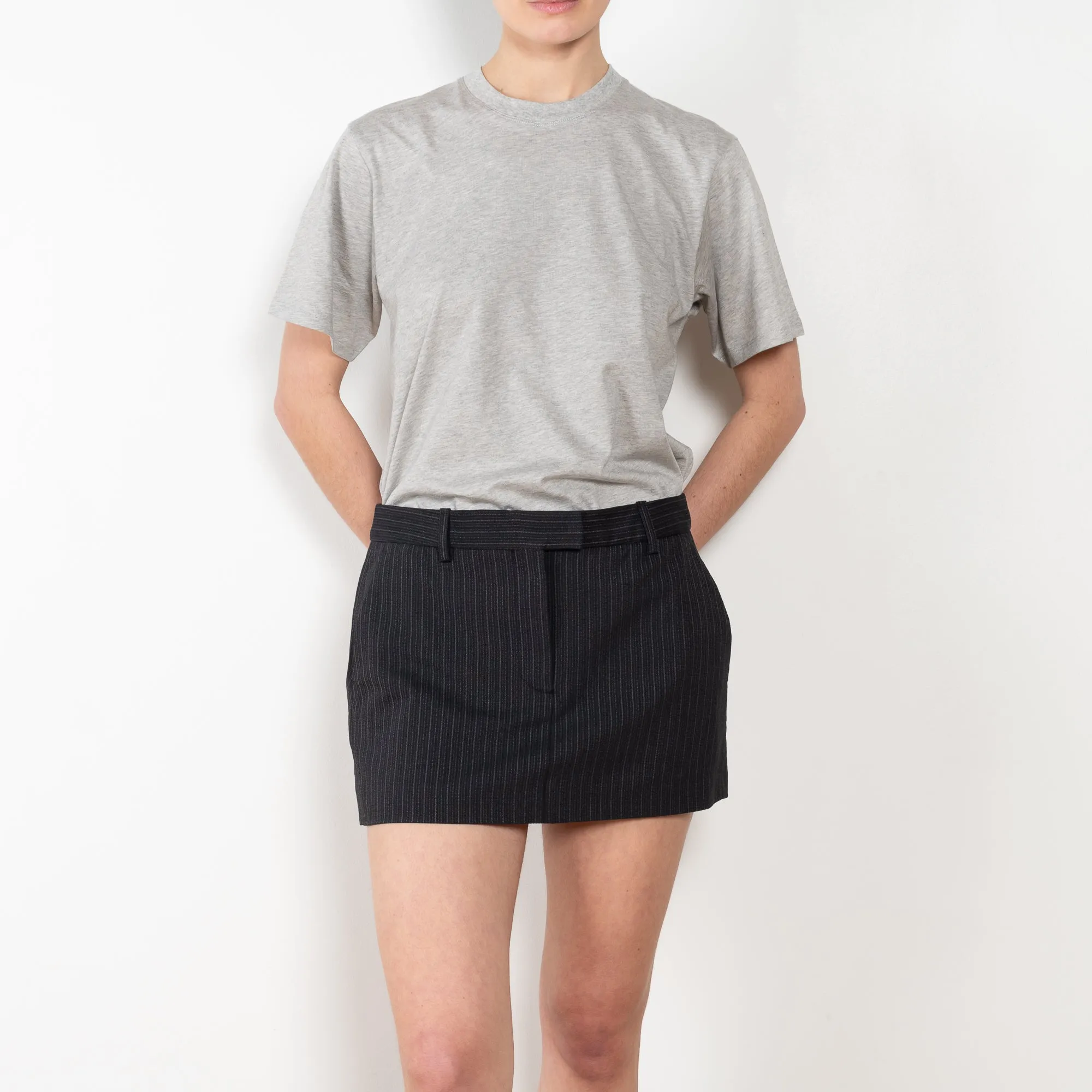 Pinstripe Skirt