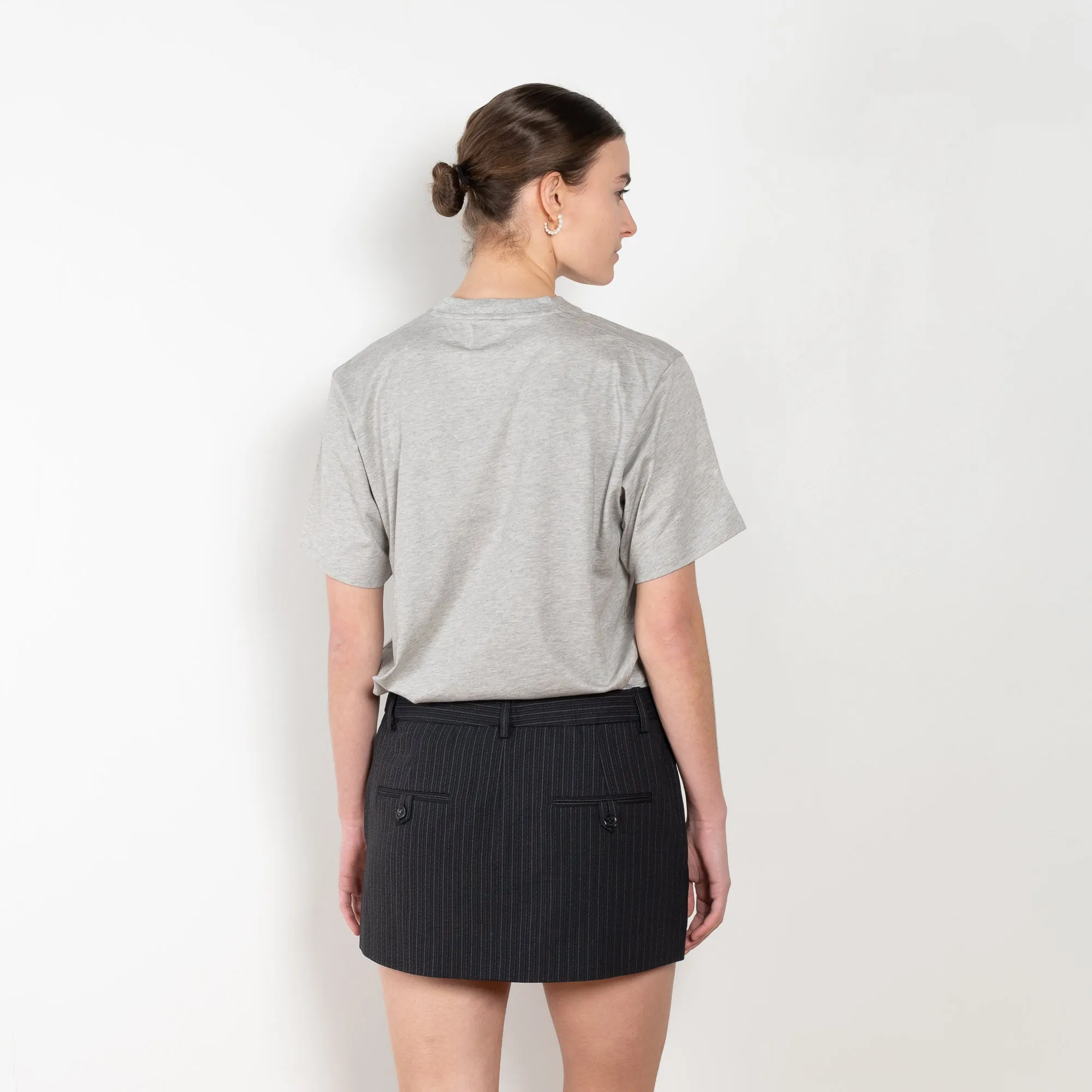 Pinstripe Skirt