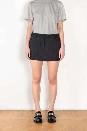 Pinstripe Skirt