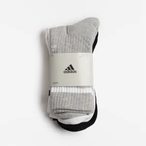 Premium Quality Adidas Originals 3-Stripes Cushioned Crew Socks 3 Pairs  Almost Sold Out!