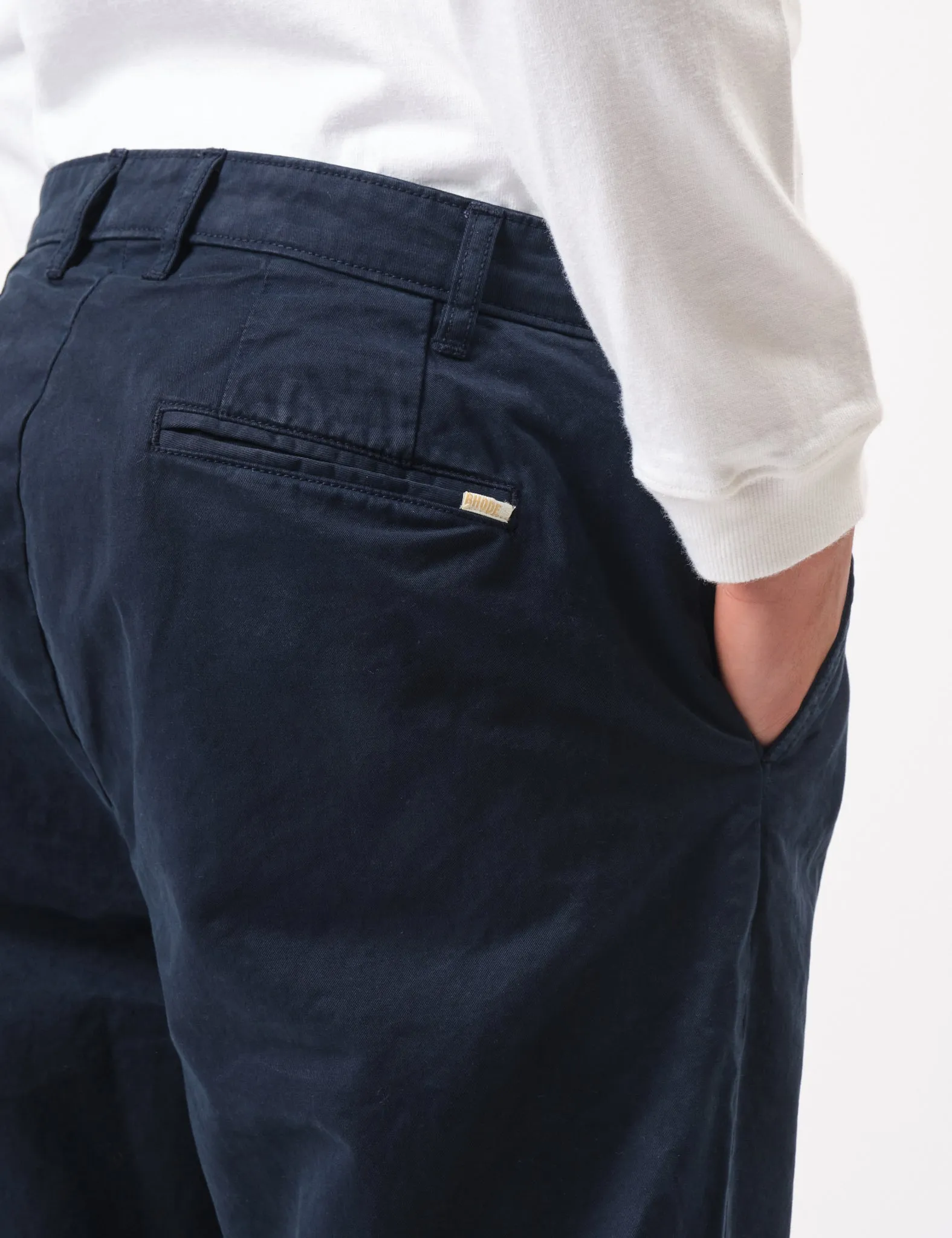 Premium Quality Bhode Two Pleat Pant - Midnight Navy Blue  Today Only!