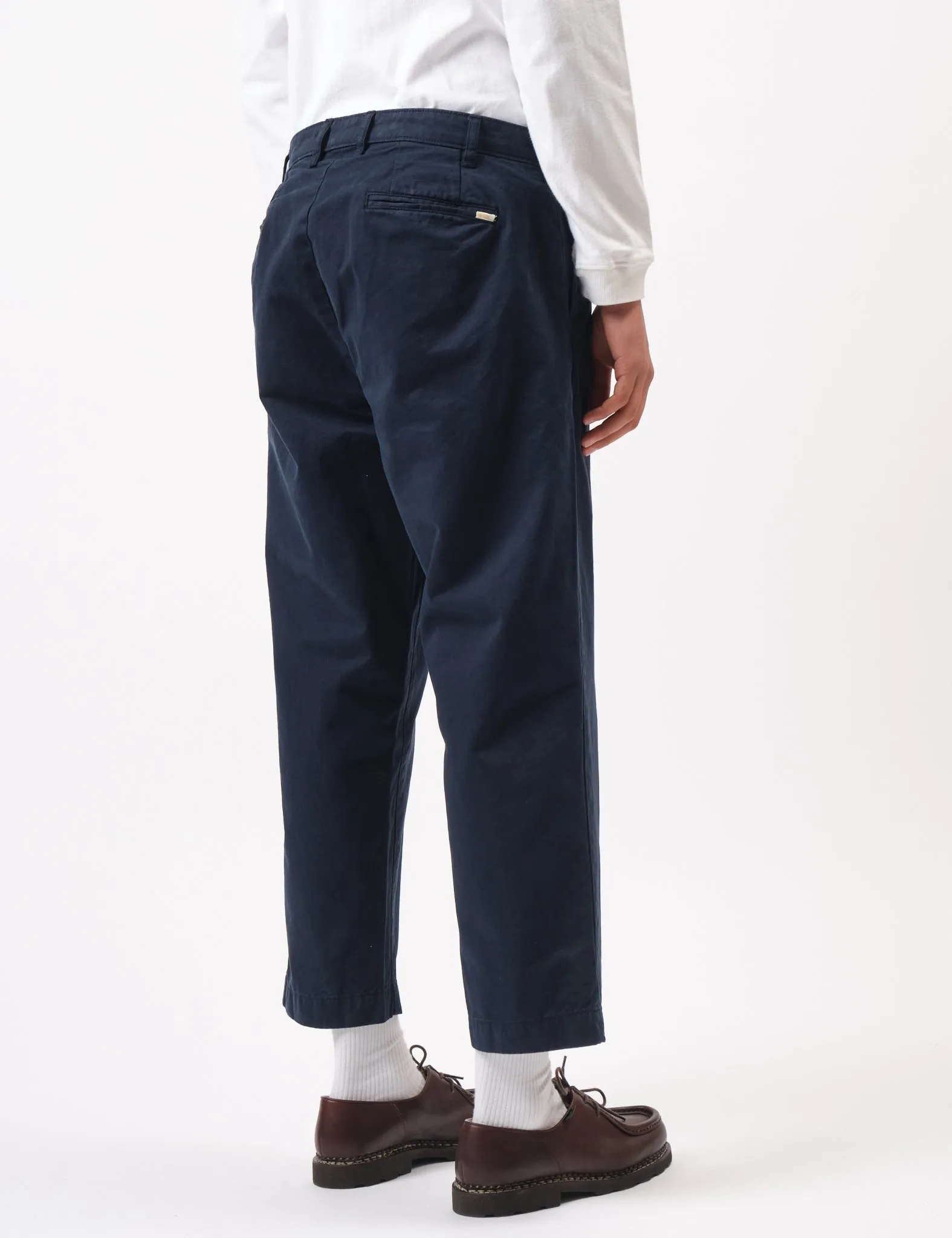 Premium Quality Bhode Two Pleat Pant - Midnight Navy Blue  Today Only!