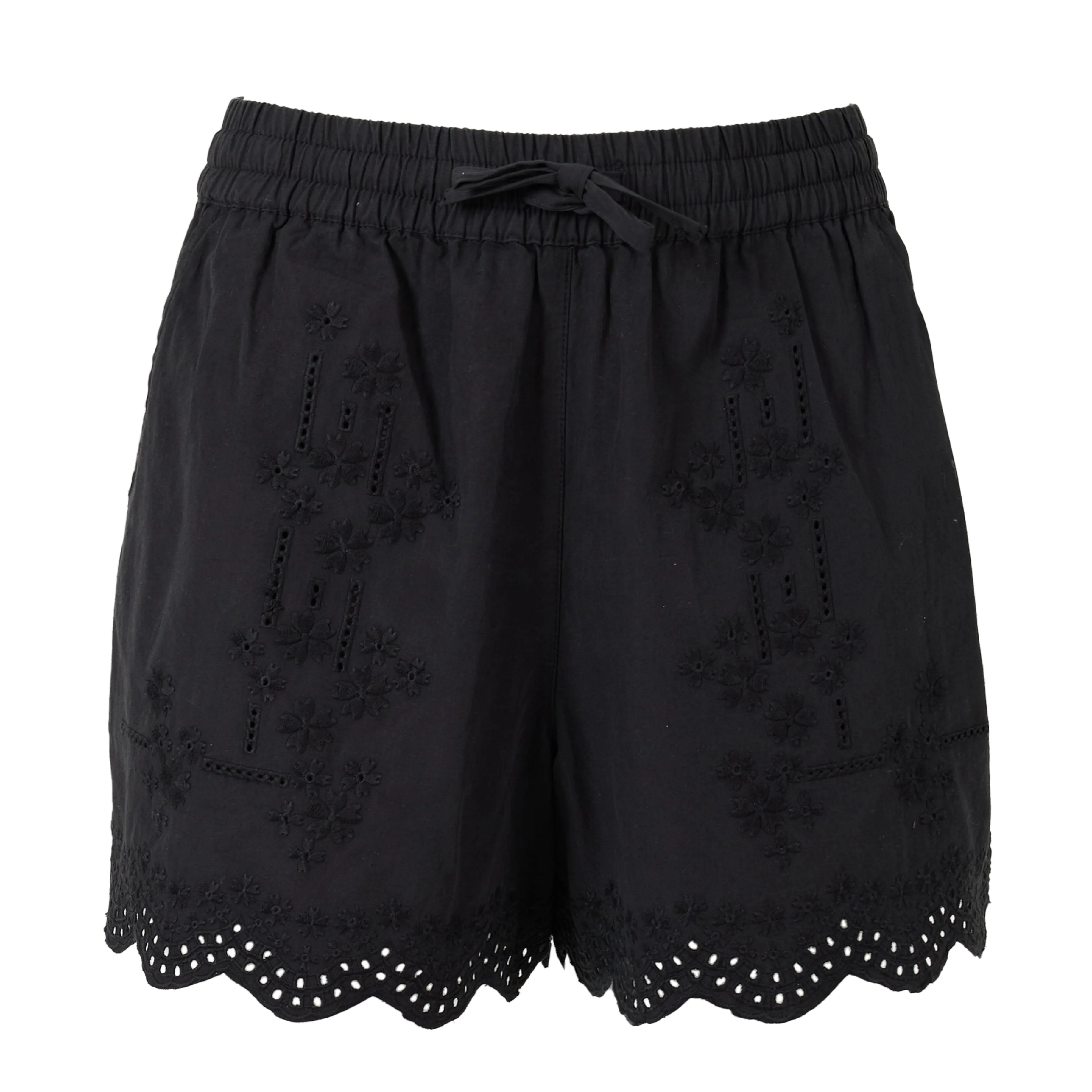 Premium Quality Damson Madder Blondey Shorts Black Embroidery  Last Few Pieces!