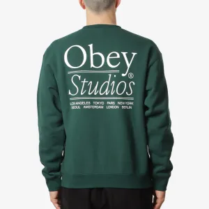 Premium Quality OBEY Studios Sweatshirt  Going Fast!