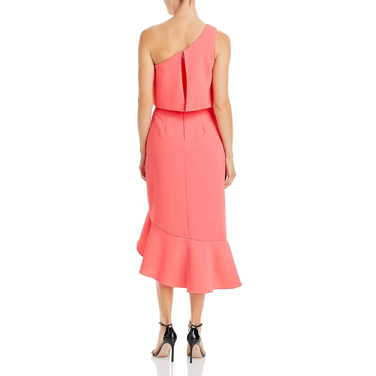 Premium Quality Womens Crepe One Shoulder Cocktail and Party Dress  Limited Stock!