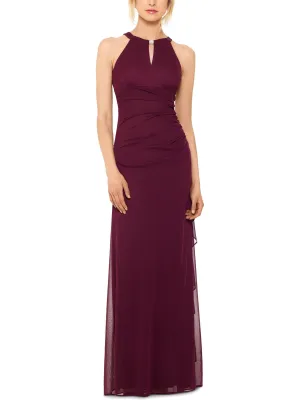 Premium Quality Womens Embellished Keyhole Evening Dress  Limited Availability!