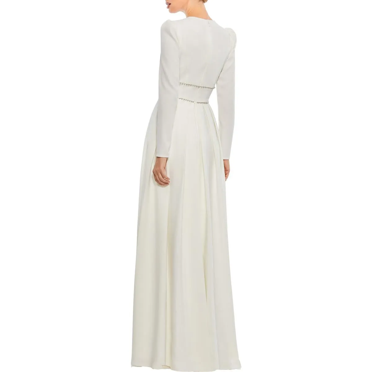 Premium Quality Womens Embellished Long Evening Dress  Ends Soon!