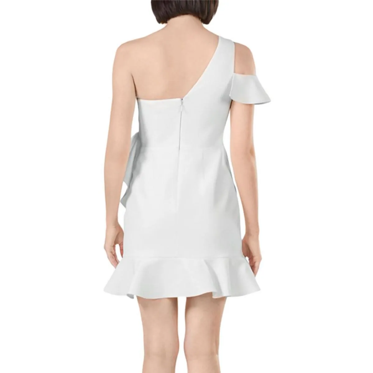 Premium Quality Womens Ruffled Mini Cocktail and Party Dress  Last Few Pieces!