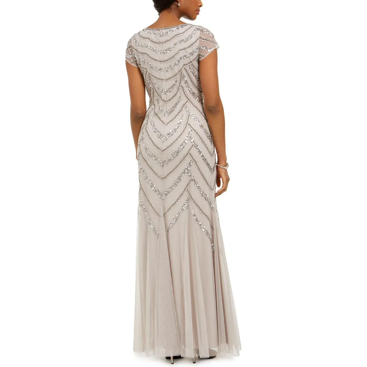 Premium Quality Womens Sequined Maxi Evening Dress  Dont Miss Out!