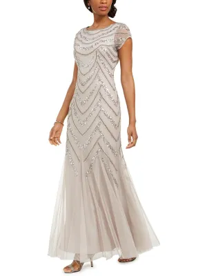 Premium Quality Womens Sequined Maxi Evening Dress  Dont Miss Out!