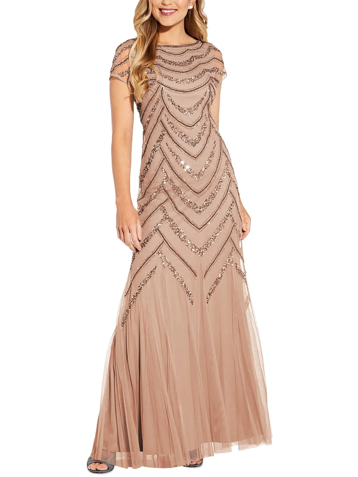 Premium Quality Womens Sequined Maxi Evening Dress  Dont Miss Out!