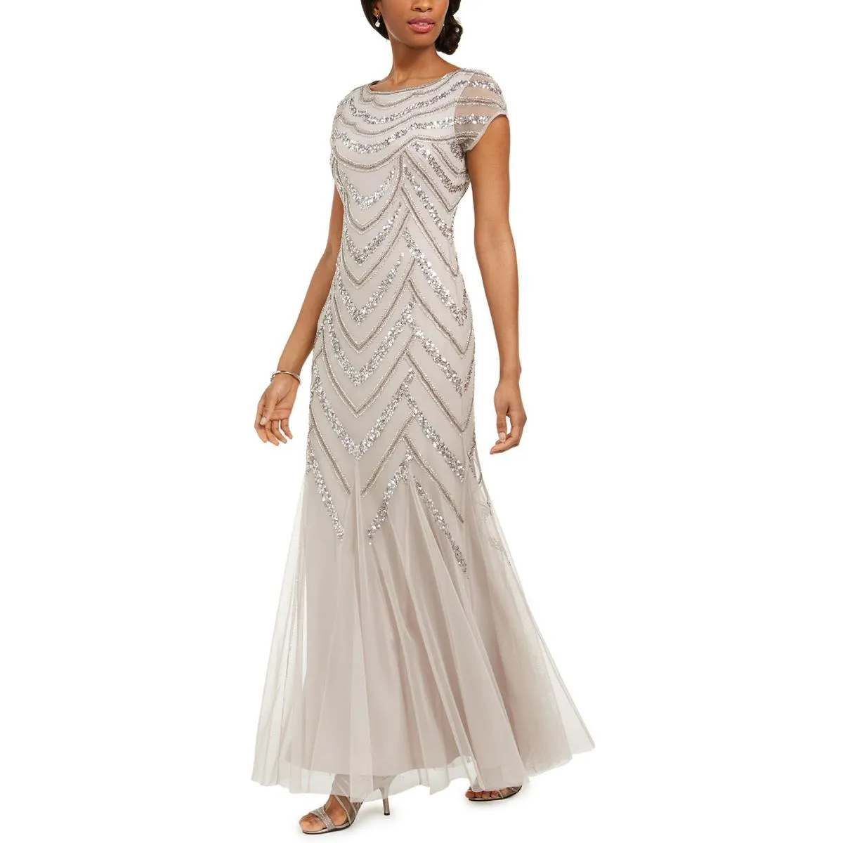 Premium Quality Womens Sequined Maxi Evening Dress  Dont Miss Out!