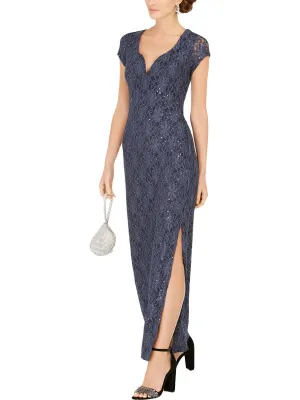 Premium Quality Womens Sweetheart Neckline Embellished Evening Dress  Going Fast!