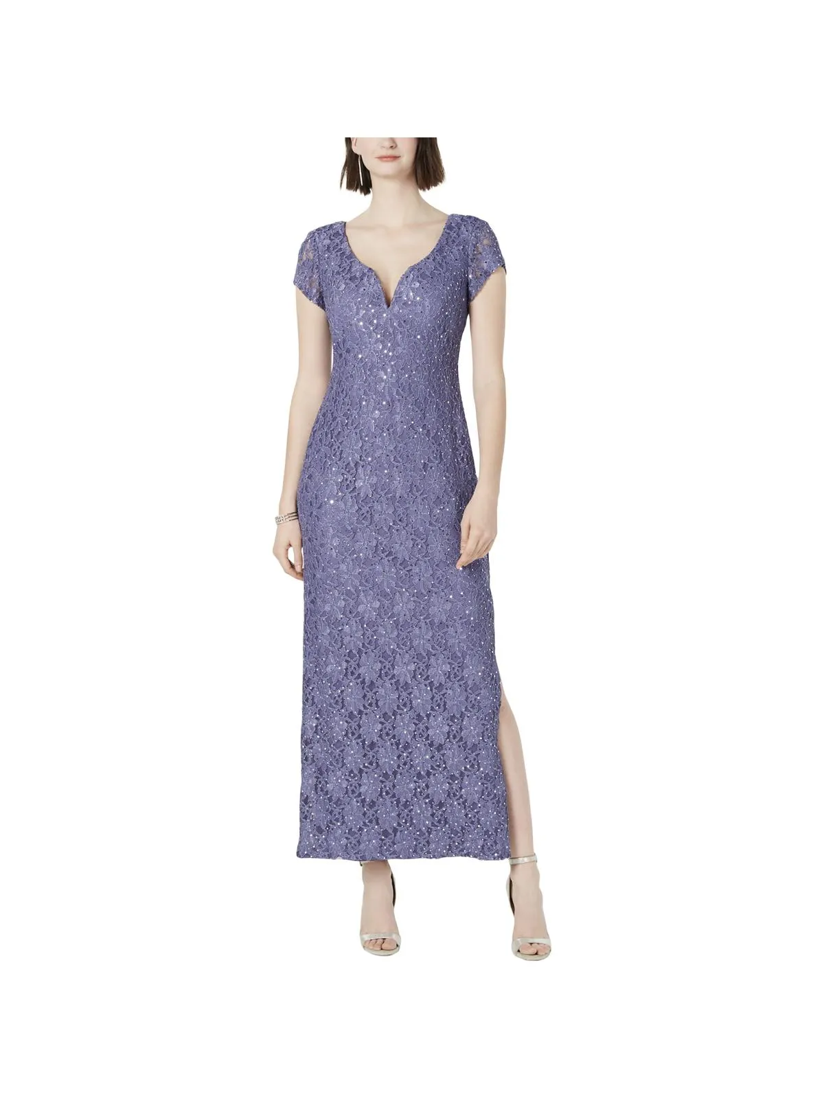 Premium Quality Womens Sweetheart Neckline Embellished Evening Dress  Going Fast!