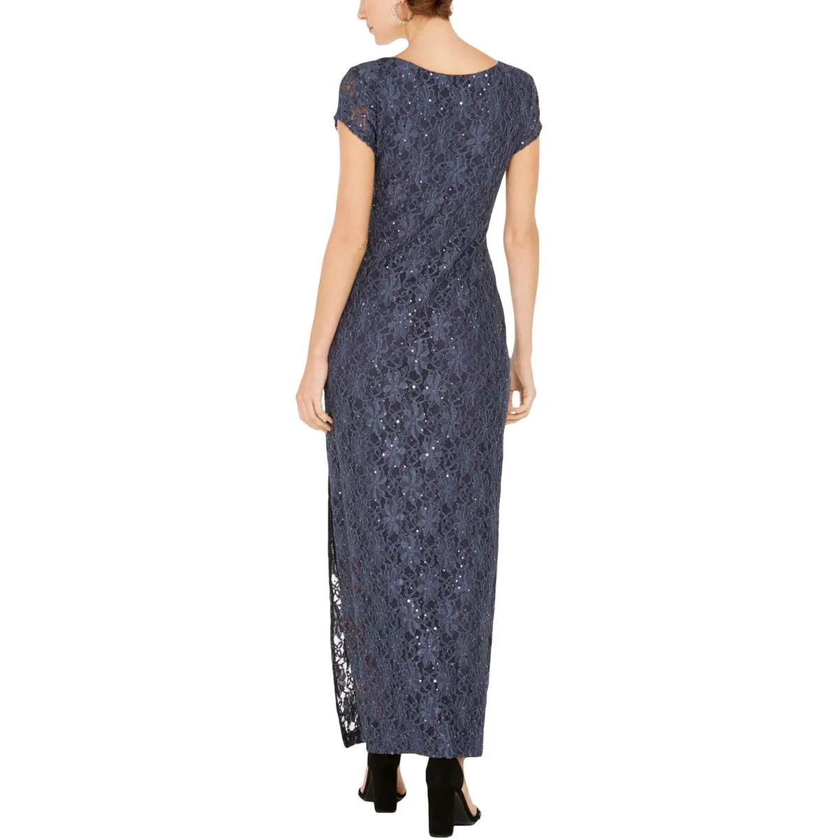 Premium Quality Womens Sweetheart Neckline Embellished Evening Dress  Going Fast!