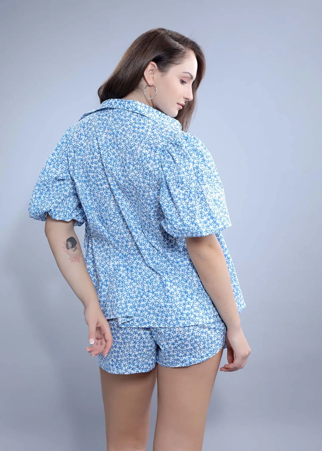 Printed Women's Shorts For Summer French Theory