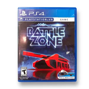 PS4 Battle Zone VR Sony PlayStation 4 Virtual Reality Video Game