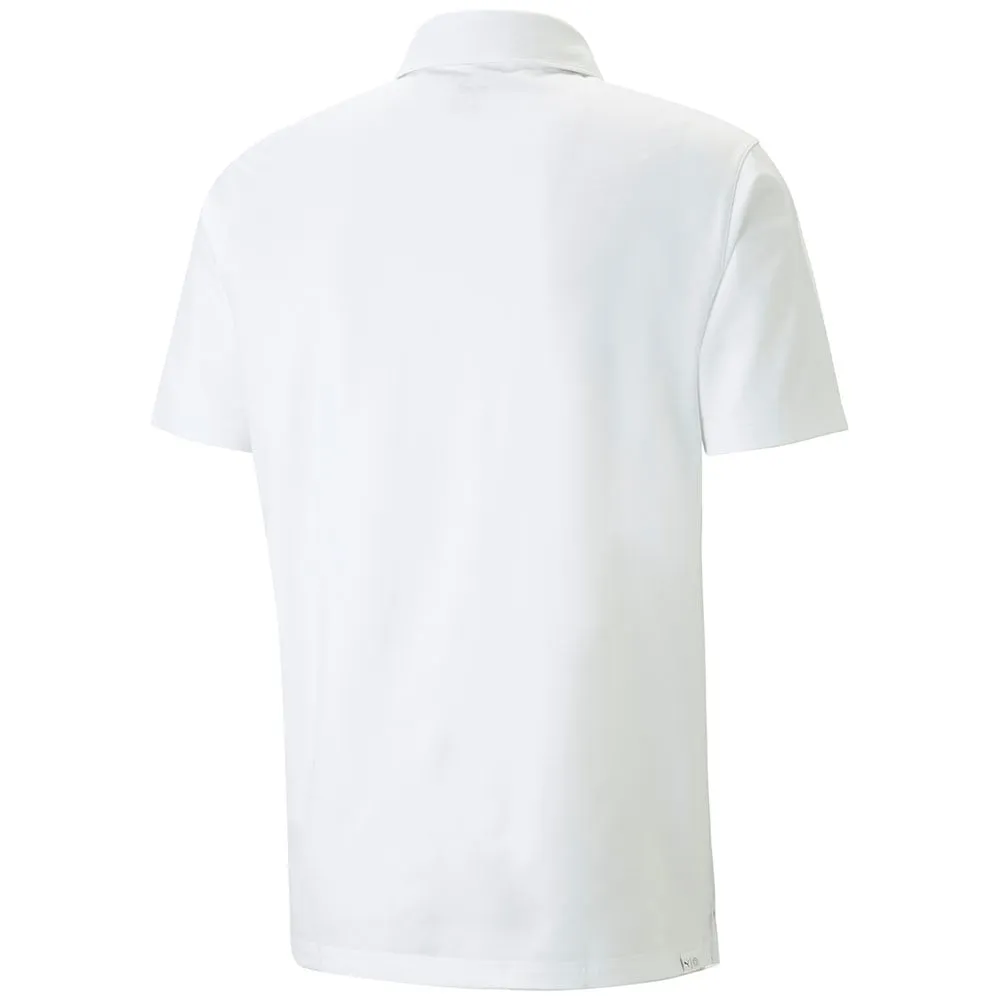 Puma MATTR Grind Polo Shirt - Bright White/Heartfelt