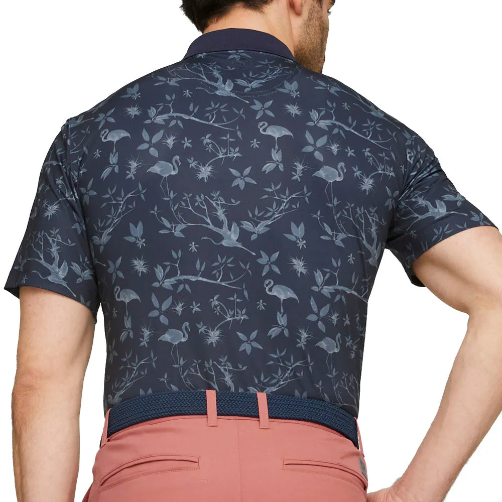 Puma MATTR Lagoon Polo Shirt - Navy Blazer/Evening Sky