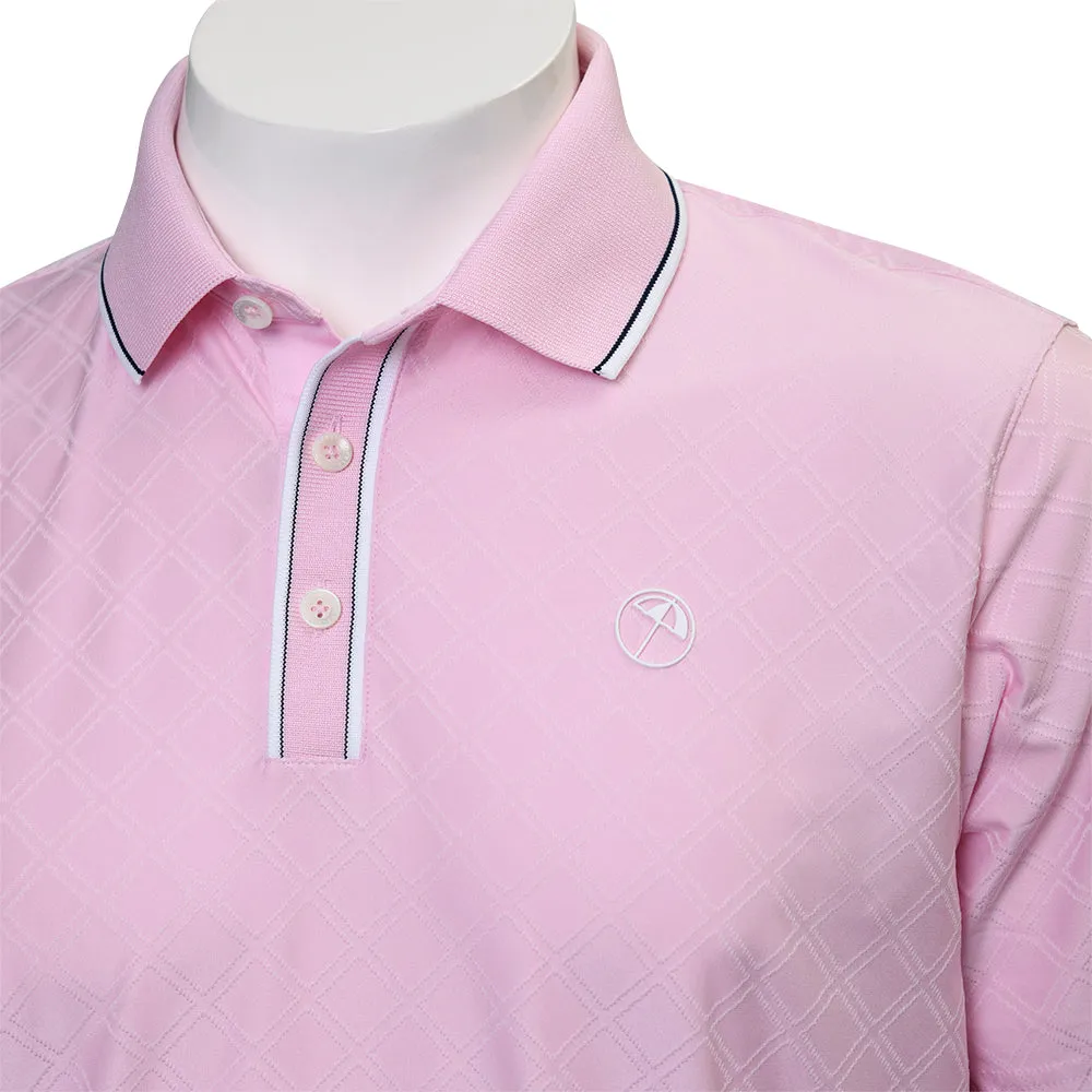 Puma X AP Tipped Jacquard Polo Shirt - Pale Pink