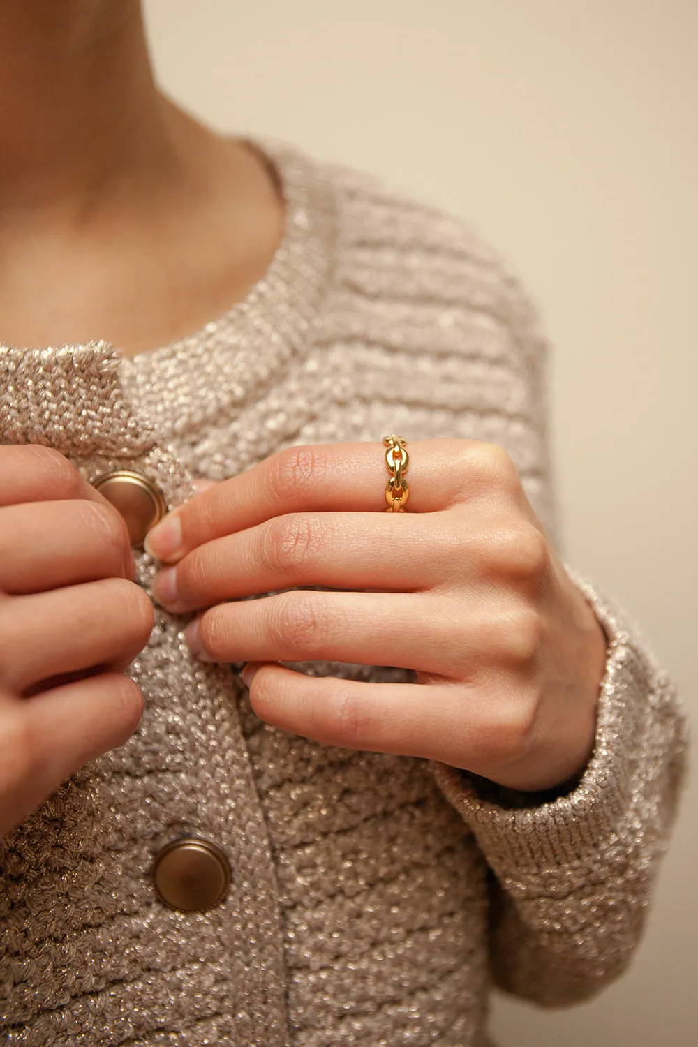 Quadran Gold | Gold Ring