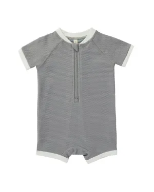 Quincy Mae Zip Rashguard One-Piece