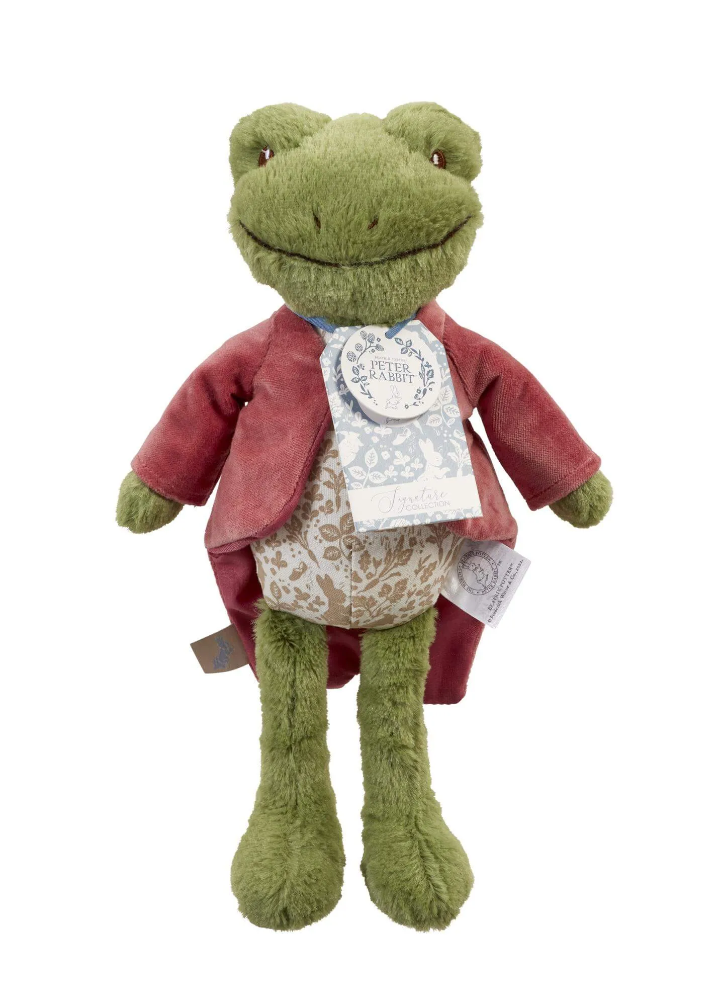 Rainbow Designs Deluxe Jeremy Fisher Signature Collection Soft Toy