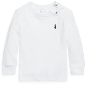 Ralph Lauren Baby Knit Blouse W. Button White