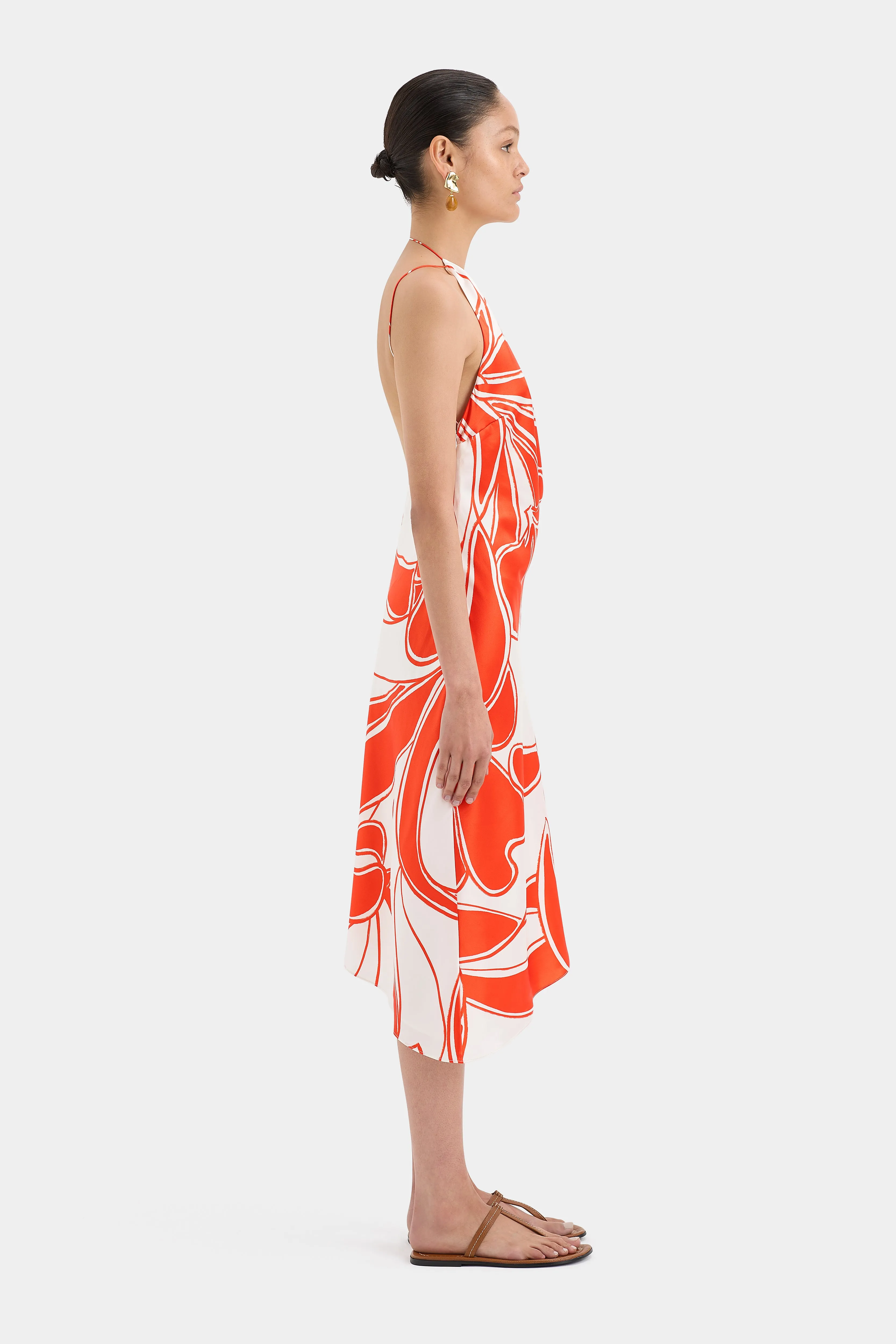 Ramona Asymmetric Bias Dress SIR