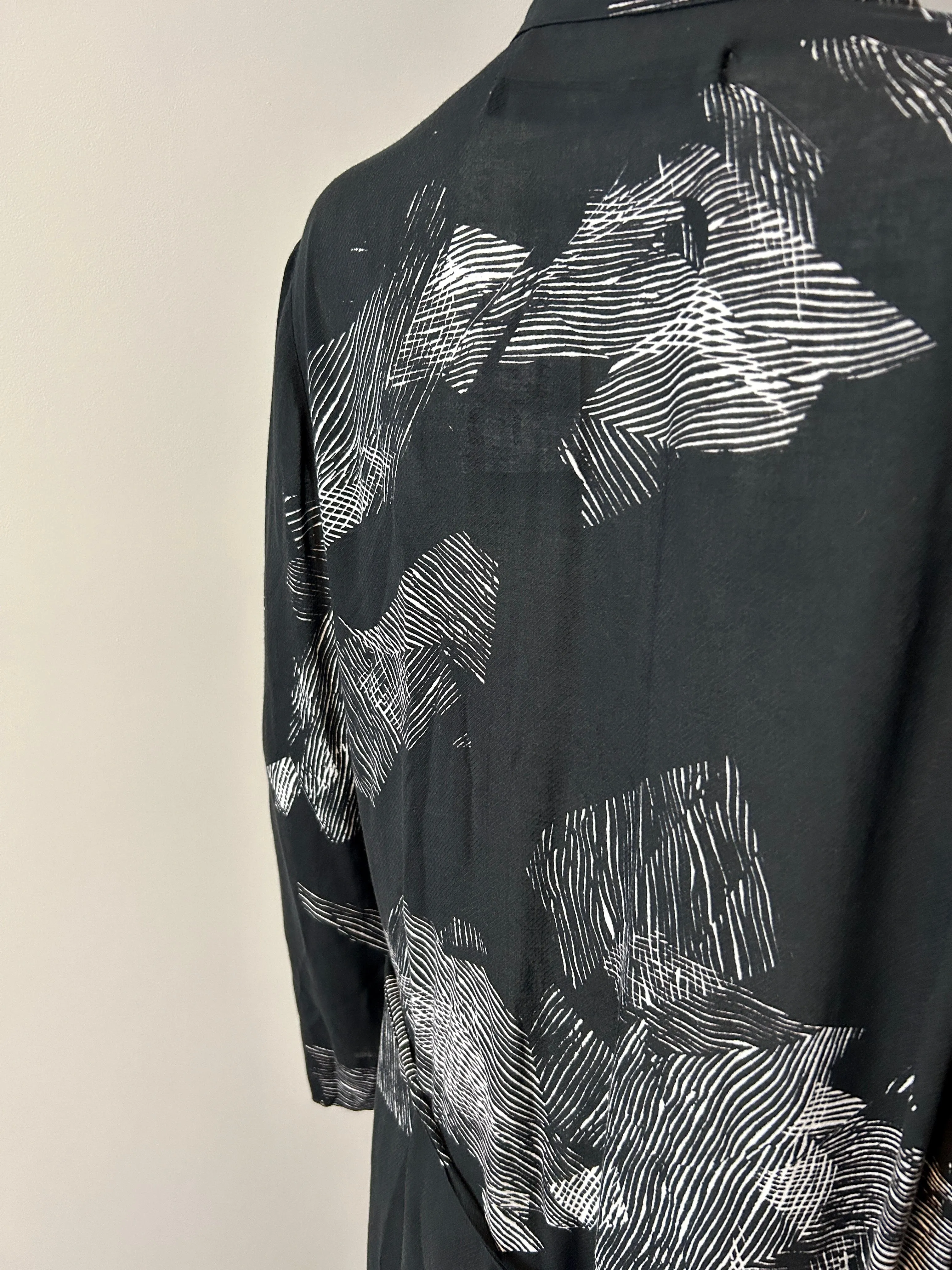 Raquel Allegra Graphic Print Dress Size XL