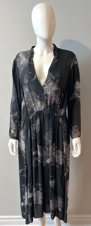 Raquel Allegra Graphic Print Dress Size XL