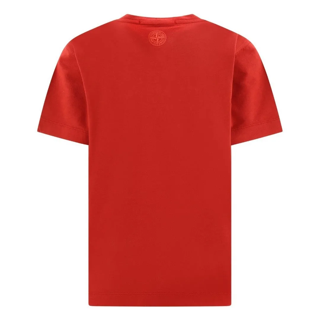 Red Graphic Logo T-Shirt
