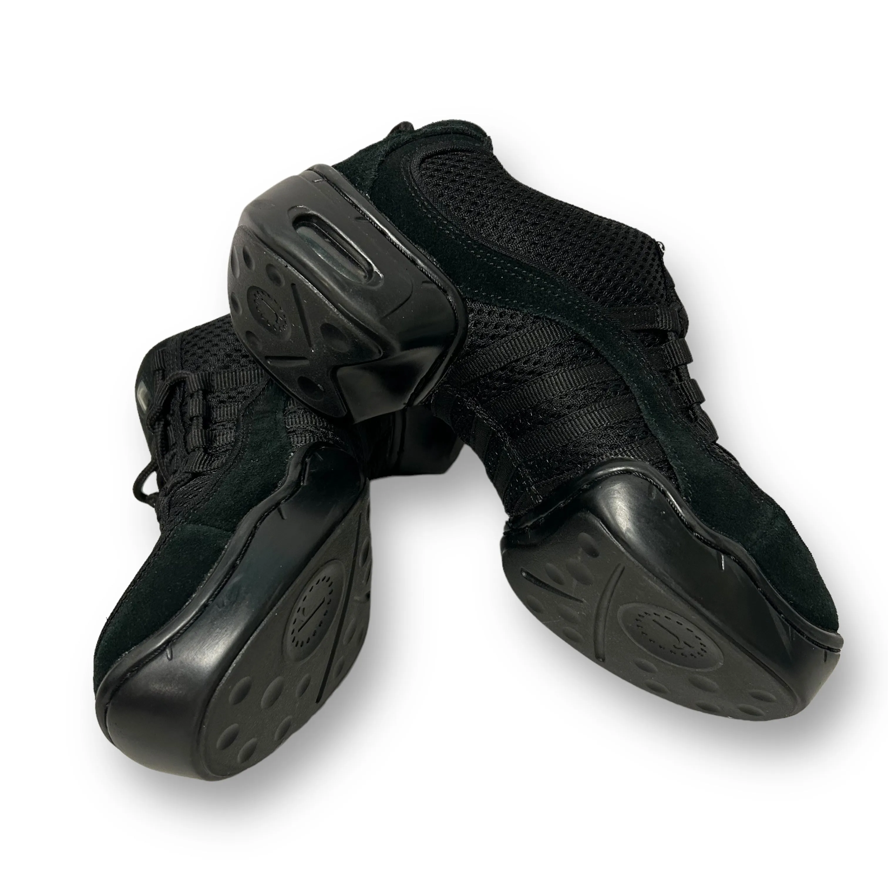 Revolution Youth Girl Size 5.5 Black Split Sole Dance Sneaker
