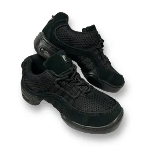 Revolution Youth Girl Size 5.5 Black Split Sole Dance Sneaker