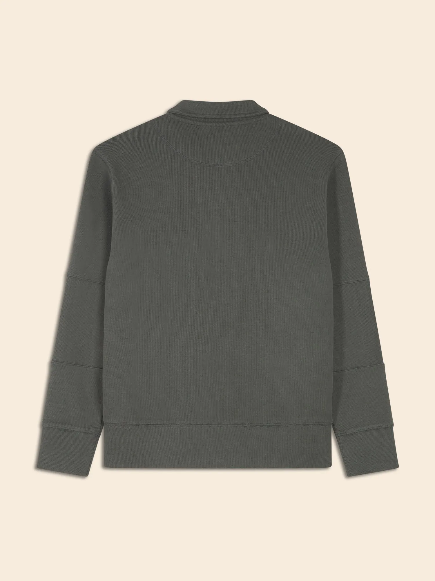 Ribbed Half-Zip Sweatshirt Banana Republic