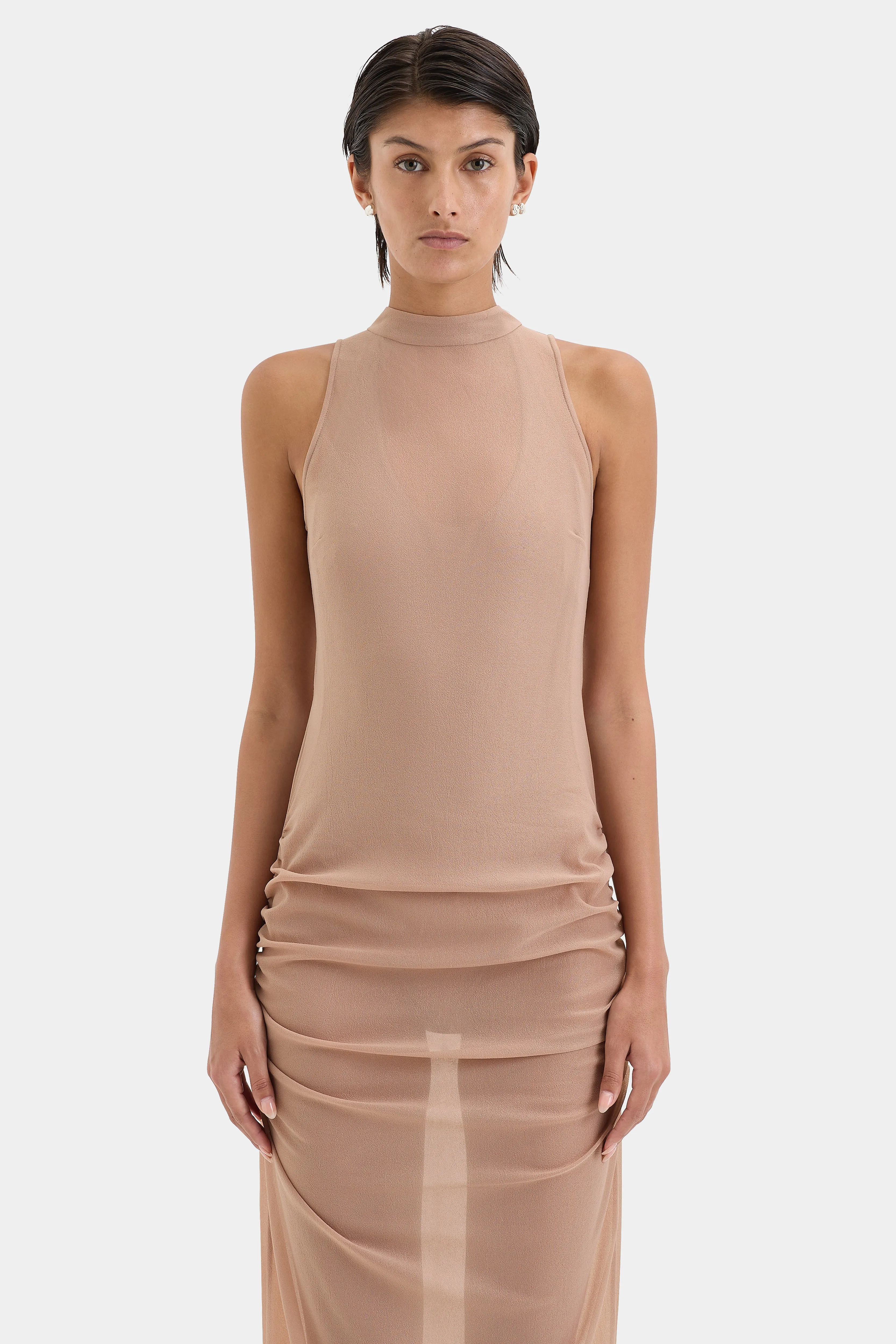 Ruby Open Back Gown SIR